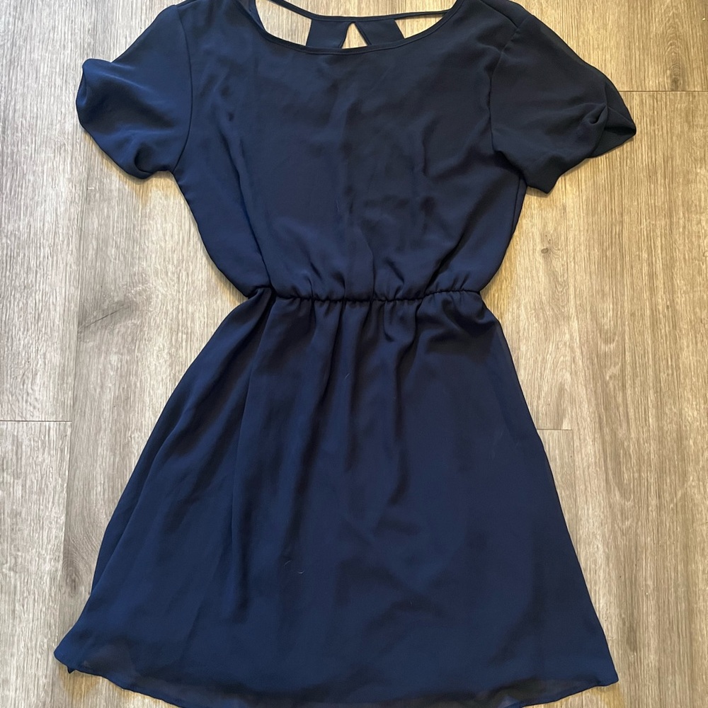 Dee Elle Navy Mini Dress